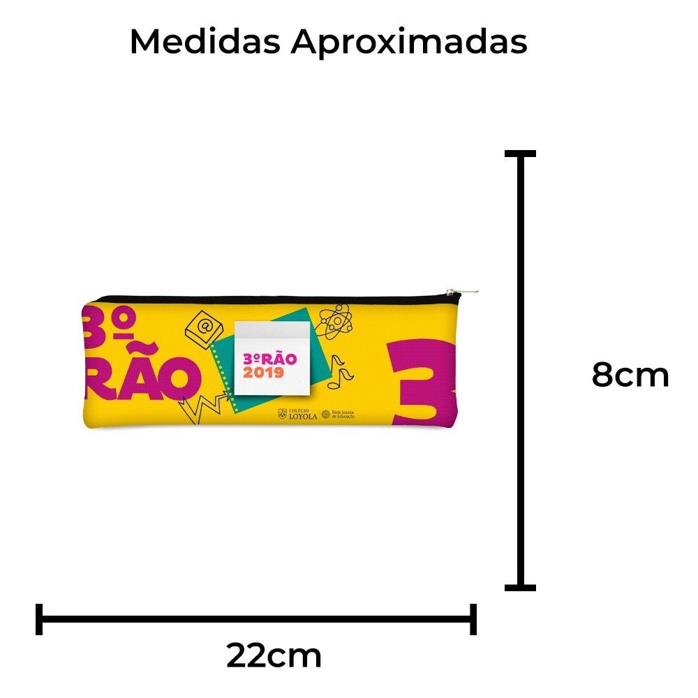 Nécessaire Higiene Personalizada em Neoprene